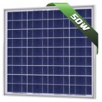 50W Poly Solar Panel 12V